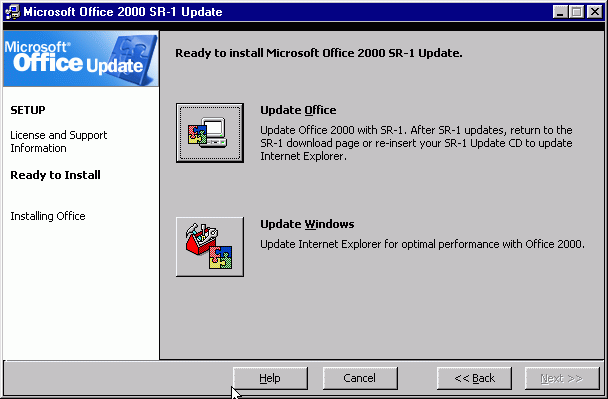 microsoft office 2000 updates